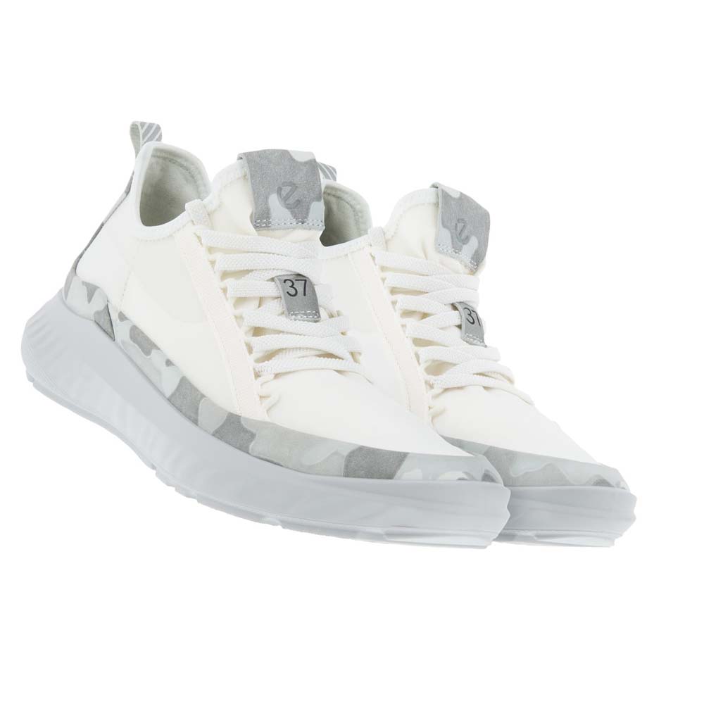 Women's Ecco Ath-1fw Slip On Lx Sneakers White | Canada 203KOR